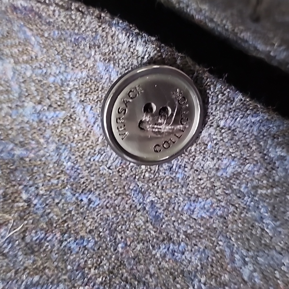 Versace Collection Wool/Cashmere Blend Fitted Bla… - image 3